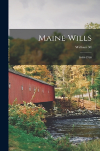 Maine Wills