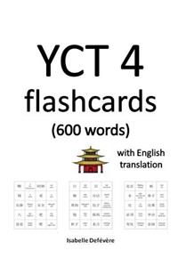 YCT 4 flashcards (600 words) with English translation