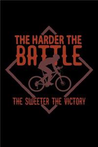 The harder the battle, the sweeter the victory