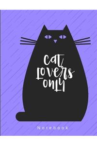 Cat Lovers Notebook
