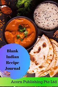 Blank Indian Recipe Journal
