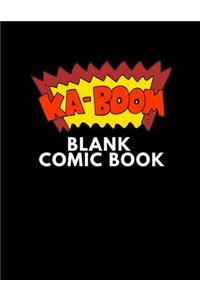 Ka-Boom Blank Comic Book