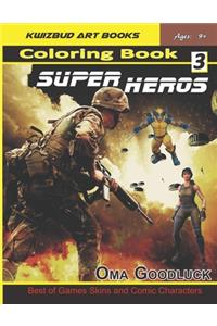 Super Heroes Coloring Book 3