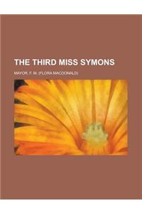 The Third Miss Symons