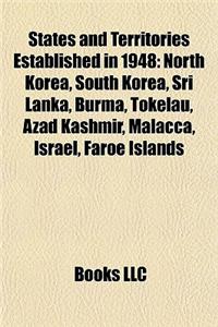 States and Territories Established in 1948