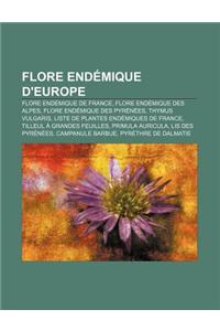 Flore Endemique D'Europe