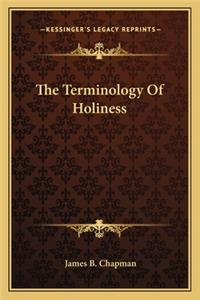 Terminology of Holiness
