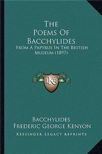 The Poems Of Bacchylides