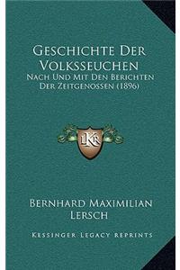 Geschichte Der Volksseuchen