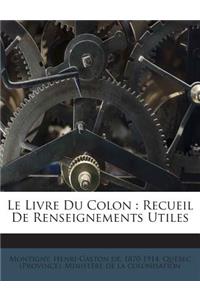 Le Livre Du Colon