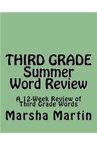 THIRD GRADE Summer Word Review