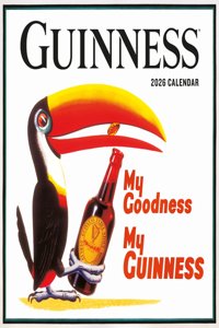 2026 Guinness, Poster Art Wall Calendar