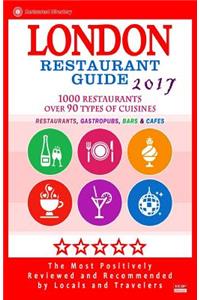 London Restaurant Guide 2017