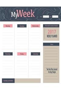 2017 Weekly Planner