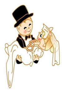 Wedding Journal Groom Carries Bride