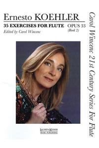 35 Exercises for Flute, Op. 33