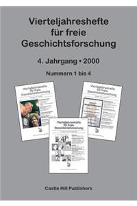 Vierteljahreshefte für freie Geschichtsforschung