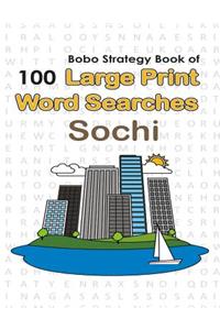 Bobo Strategy Book of 100 Large Print Word Searches