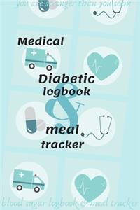 Medical Diabetic logbook & Meal Tracker