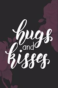 Hugs and Kisses Valentine Day gift notebook