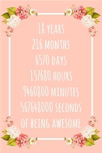 18 Years of Being Awesome