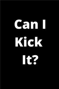 Can I Kick It?
