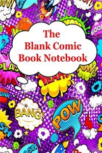 The Blank Comic Book Notebook