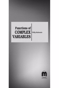 Functions of Complex Variables