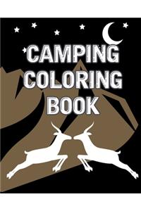 Camping Coloring Book