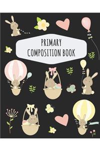 Bunny Primary Composition Book