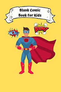 Blank Comic Book for Kids