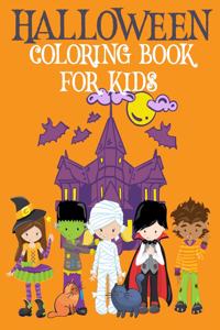 Halloween Coloring Book for Kids