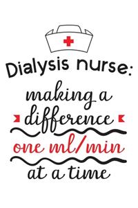 Dialysis Nurse Making a difference