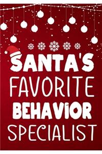Santa's Favorite Behavior Specialist