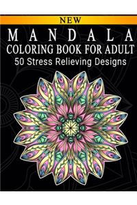 Mandala Coloring Book For Adult