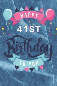 Happy 41st Birthday