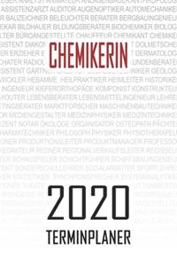 Chemikerin - 2020 Terminplaner