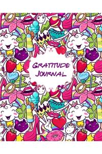 Gratitude Journal: Notebook or Diary, For Women, Teens, Girls, Cultivate an Attitude of Gratitude Girl Power Doodle Print