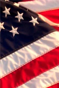 2020 Weekly Planner USA Flag Waving Patriotic Stars Stripes 134 Pages