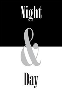 Night & Day: Journal, Notebook, Diary (Ampersand Series), 110 Pages, College Ruled, 6x9 Inches
