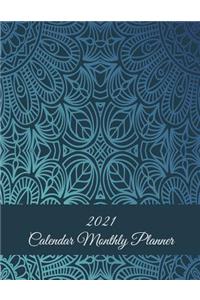 2021 Calendar Monthly Planner