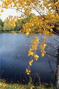2019 Weekly Planner Autumn Lake Fall Season 134 Pages
