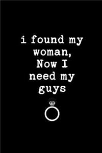 I Found My Woman Now I Need My Guys