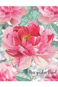 Rose Garden Floral Address Book