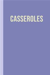 Casseroles