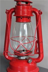 Antique Red Oil Lantern Journal