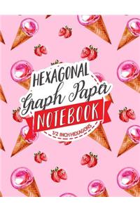 Hexagonal Graph Paper Notebook