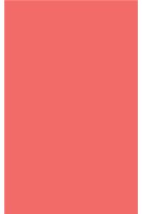 Coral 101 - Narrow Lined Notebook with Margins - 5X8
