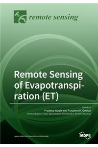 Remote Sensing of Evapotranspiration (ET)