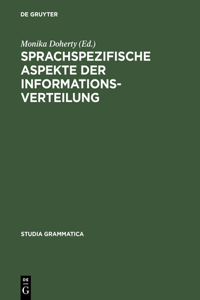 Sprachspezifische Aspekte der Informationsverteilung